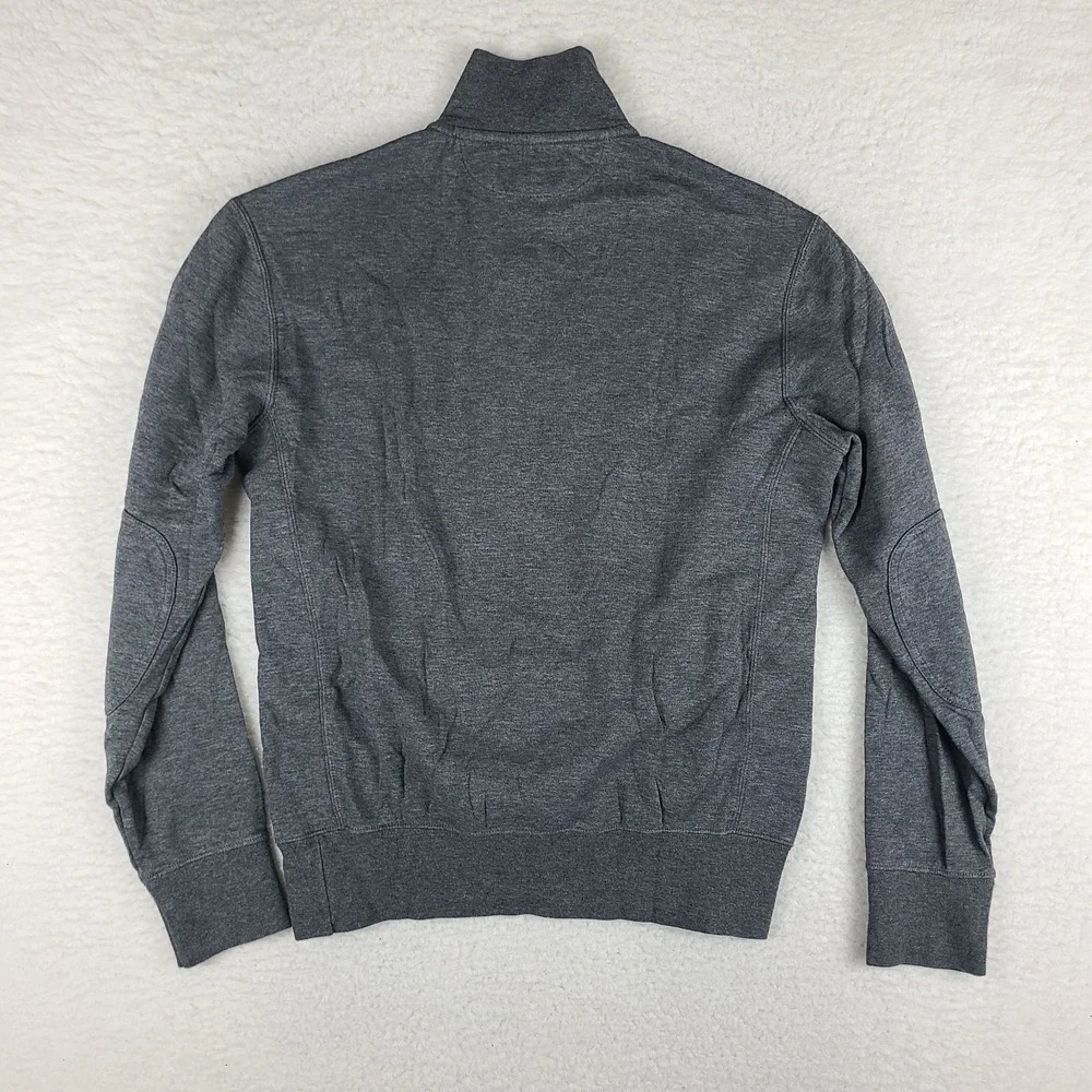 Polo Ralph Lauren Sweater Mens Small Dark Gray BIG‎ LOGO Sweatshirt VTG